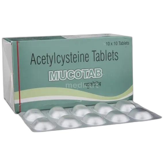 mucotab tablet 10's